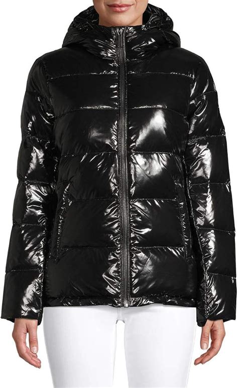 michael kors quilted leather jacket uk|Michael Kors winter puffer jacket.